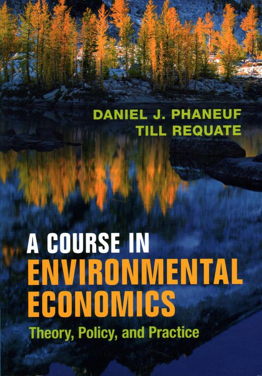 Produktbild: A Course in Environmental Economics
