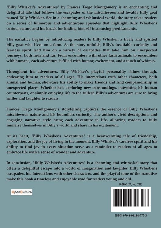 Produktbild: Billy Whisker's Adventures