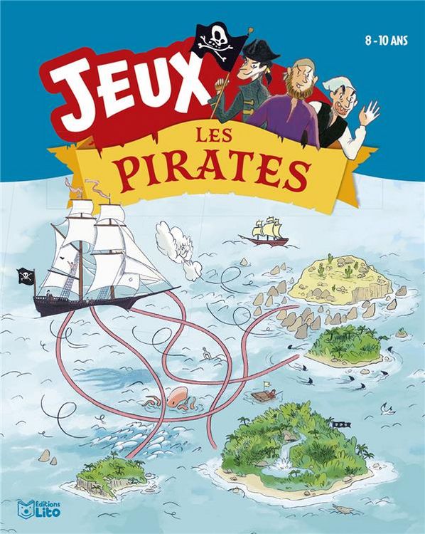 Produktbild: Jeux les pirates : 8-10 ans