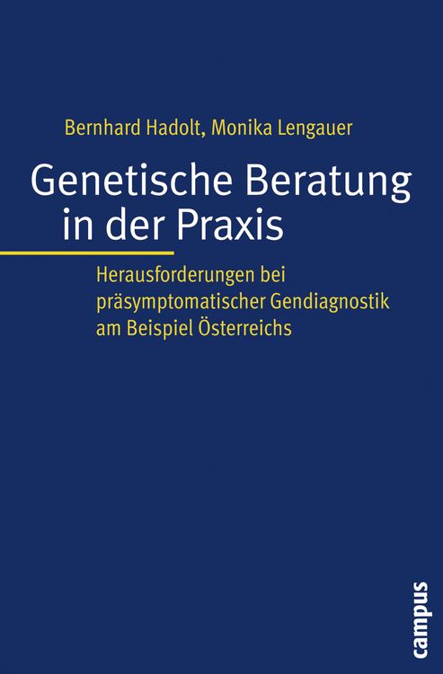 Produktbild: Genetische Beratung in der Praxis