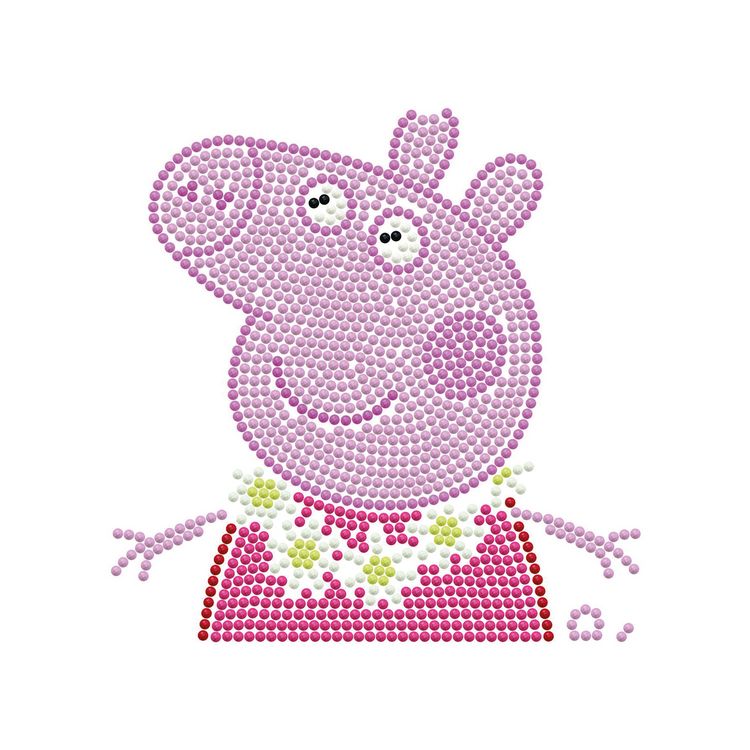 Produktbild: Dotzies by Diamond Dotz Set Peppa Pig