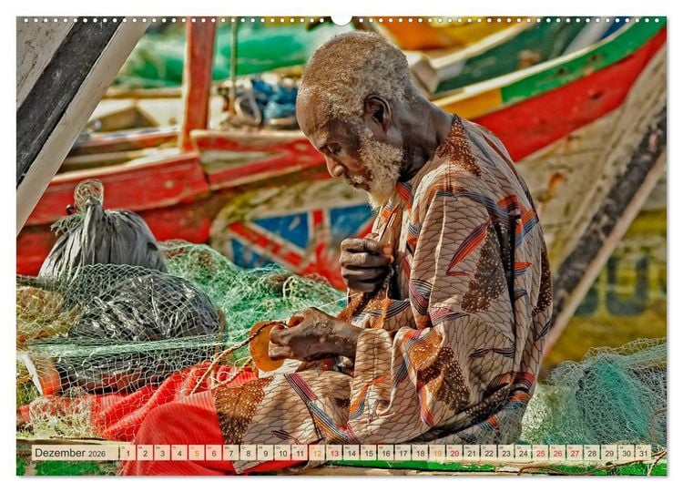 Produktbild: Reise durch Afrika - Ghana (hochwertiger Premium Wandkalender 2026 DIN A2 quer), Kunstdruck in Hochglanz