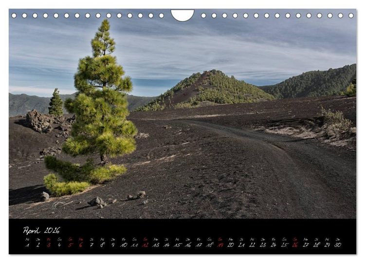 Produktbild: La Palma - Insel der Berge und Wolken (Wandkalender 2026 DIN A4 quer), CALVENDO Monatskalender