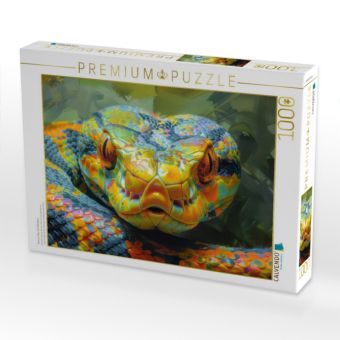 Produktbild: CALVENDO Puzzle Tiere in Pop-Art-Kleidern | 1000 Teile Lege-Gr&ouml;&szlig;e 64x48cm Foto-Puzzle f&uuml;r gl&uuml;ckliche Stunden