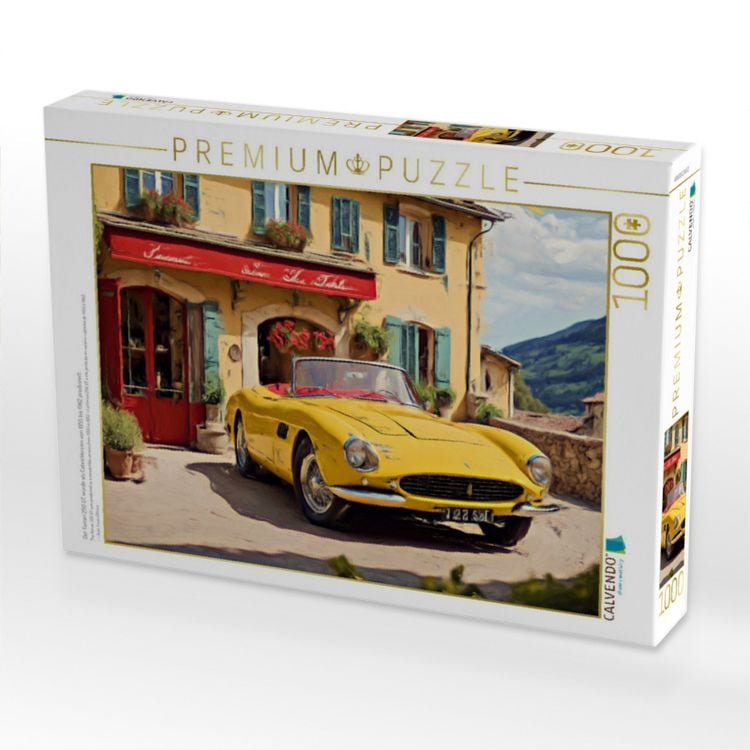 Produktbild: CALVENDO Puzzle Der Ferrari 250 GT wurde als CabrioVersion von 1955 bis 1962 produziert. | 1000 Teile Lege-Gr&ouml;&szlig;e 64 &times; 48 cm Foto-Puzzle f&uuml;r gl&uuml;ckliche Stunden