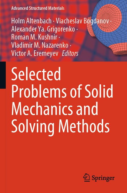 Produktbild: Selected Problems of Solid Mechanics and Solving Methods