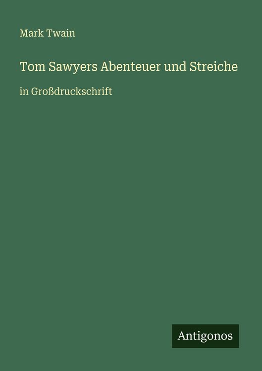 Produktbild: Tom Sawyers Abenteuer und Streiche