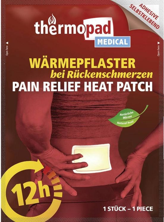 Produktbild: Thermopad natural warmer R&uuml;ckenw&auml;rmer 1 St. TpR31780 Betriebsdauer (max.) 12h
