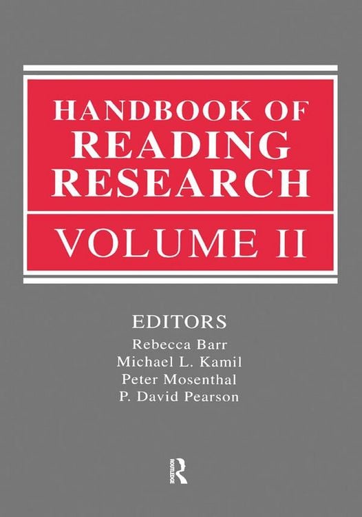 Produktbild: Handbook of Reading Research, Volume II
