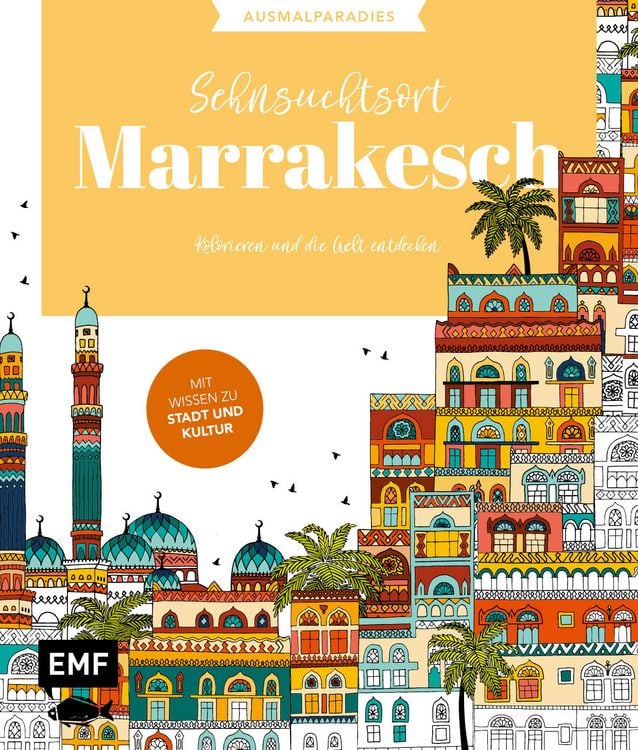 Produktbild: Ausmalparadies &ndash; Sehnsuchtsort Marrakesch