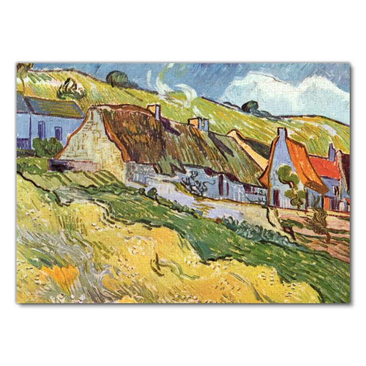 Produktbild: Lais Puzzle Vincent Willem van Gogh - Bauernh&uuml;tten in Auvers 1000 Teile
