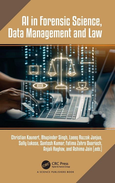 Produktbild: AI in Forensic Science, Data Management and Law