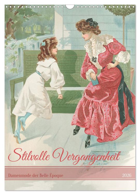 Produktbild: Stilvolle Vergangenheit (Wandkalender 2026 DIN A3 hoch), CALVENDO Monatskalender