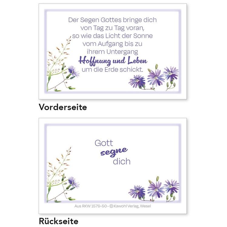 Produktbild: Segens-Karten