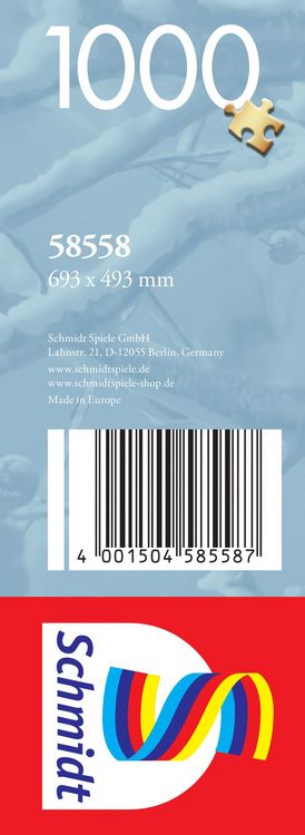 Produktbild: Schwarzer Labrador im Schnee