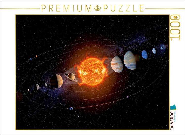 Produktbild: CALVENDO Puzzle Ein Motiv aus dem Kalender Im Weltall ist Stille | 1000 Teile Lege-Gr&ouml;&szlig;e 64x48cm Foto-Puzzle f&uuml;r gl&uuml;ckliche Stunden
