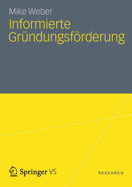 Produktbild: Informierte Gr&uuml;ndungsf&ouml;rderung