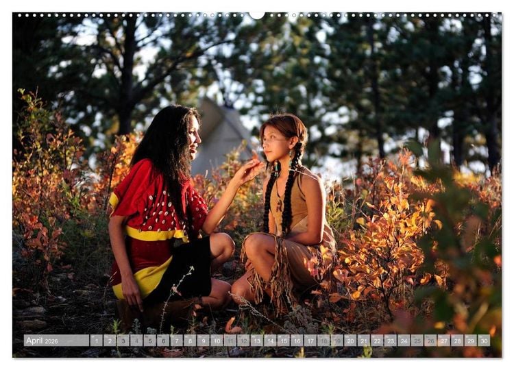 Produktbild: Magisches Indianerland (Wandkalender 2026 DIN A2 quer), CALVENDO Monatskalender