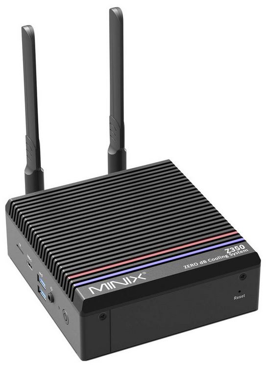 Produktbild: Minix Mini PC NEO Z350 ZERO db Intel&reg; Core&trade; i3 N350 3.80 GHz 16 GB RAM 512 GB SSD Intel Win 11 Pro NEO Z350-0db (512GB)