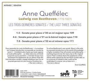 Produktbild: Beethoven: The last 3 Piano Sonatas,Opp. 109,110