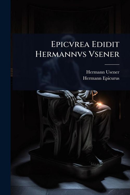 Produktbild: Epicvrea Edidit Hermannvs Vsener