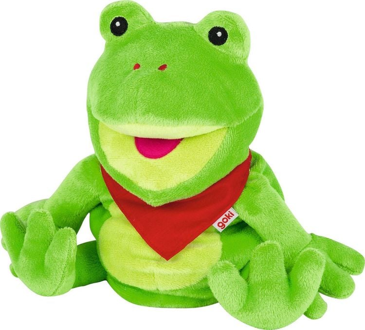 Produktbild: goki Handpuppe Frosch Frilo