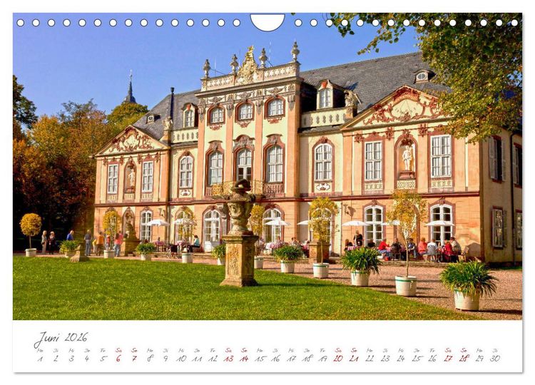 Produktbild: Erfurt - Die Landeshauptstadt mit Geschichte (Wandkalender 2026 DIN A4 quer), CALVENDO Monatskalender