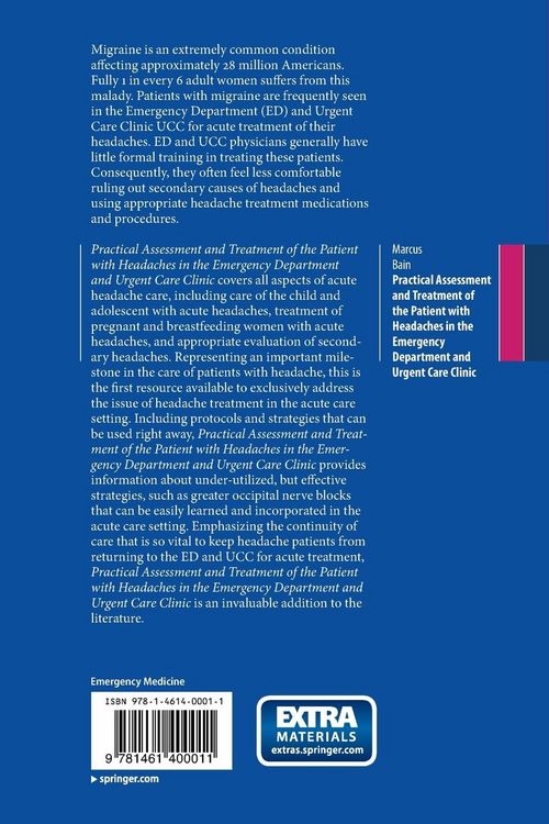 Produktbild: Practical Assessment and Treatment of the Patient with Headaches in the Emergency Department and Urgent Care Clinic