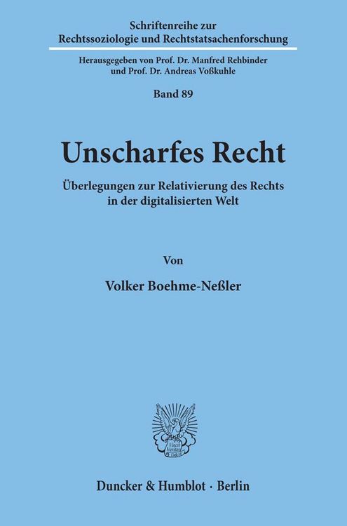 Produktbild: Unscharfes Recht.