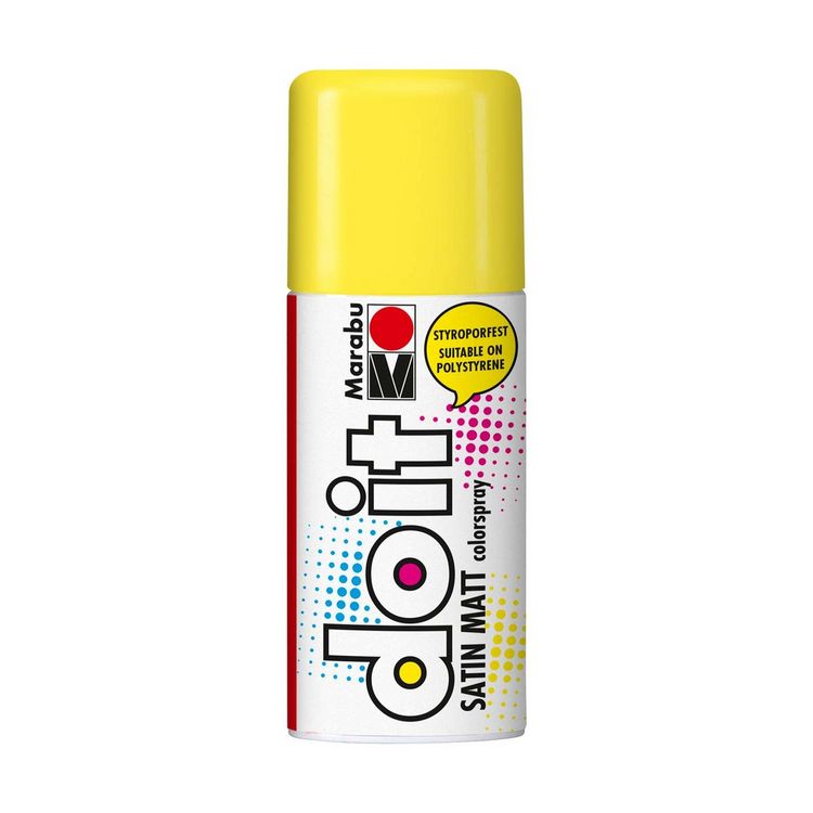 Produktbild: Marabu do it colorspray SATIN MATT sonnengelb 150ml Spr&uuml;hdose
