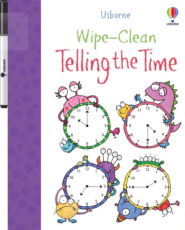 Produktbild: Wipe-clean Telling the Time