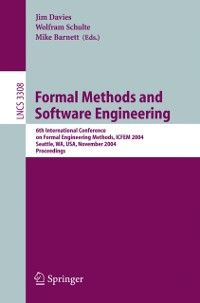 Produktbild: Formal Methods and Software Engineering