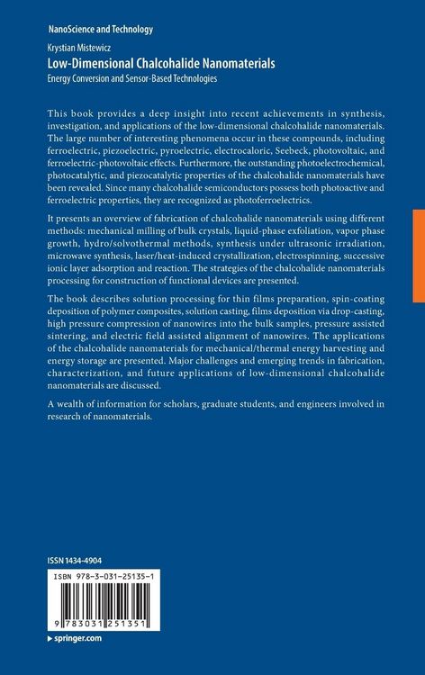Produktbild: Low-Dimensional Chalcohalide Nanomaterials