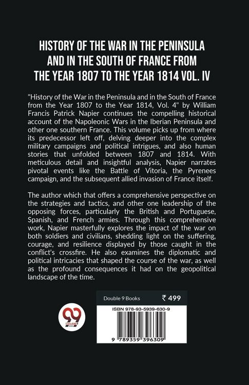 Produktbild: History Of The War In The Peninsula And In The South Of France From The Year 1807 To The Year 1814 Vol. lV