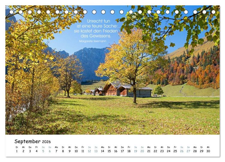 Produktbild: Christliche Bildpoesie 2026 (Tischkalender 2026 DIN A5 quer), CALVENDO Monatskalender