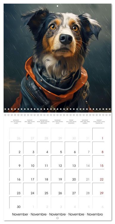 Produktbild: Dogs rocking outfits (Wall Calendar 2026 12 &times; 12 Inch) CALVENDO 12 Month Wall Calendar