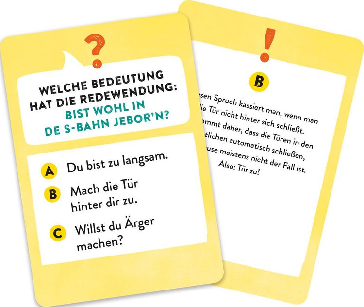 Produktbild: Da kiekste, wa?! Das Berliner Dialekt-Quiz