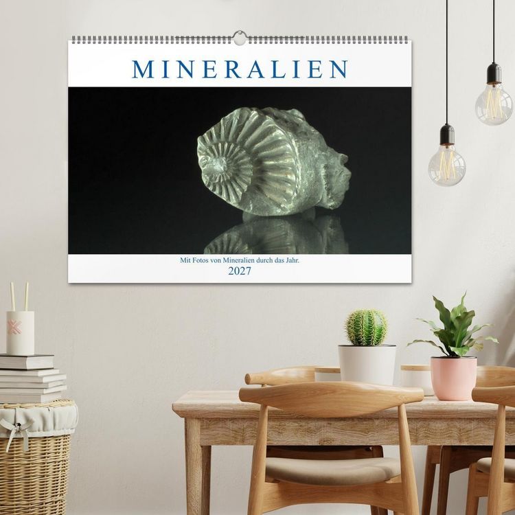 Produktbild: Mineralien (Wandkalender 2027 DIN A2 quer), CALVENDO Monatskalender