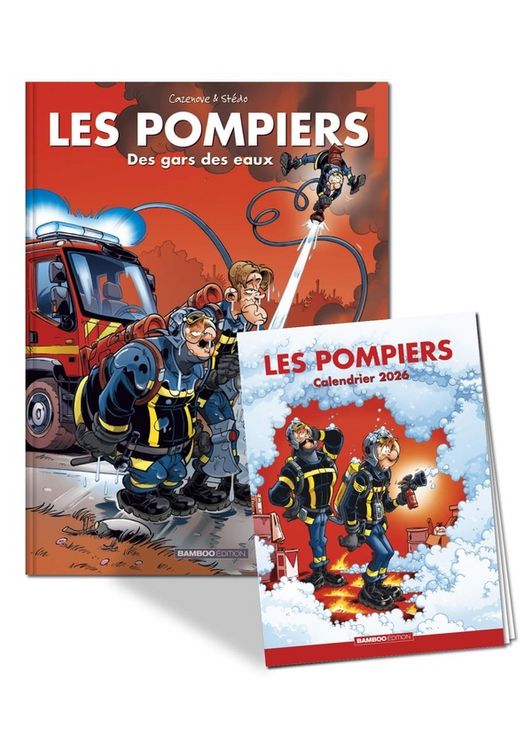Produktbild: Les pompiers tome 01 + calendrier