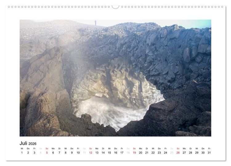Produktbild: Magisches Island (Wandkalender 2026 DIN A2 quer), CALVENDO Monatskalender