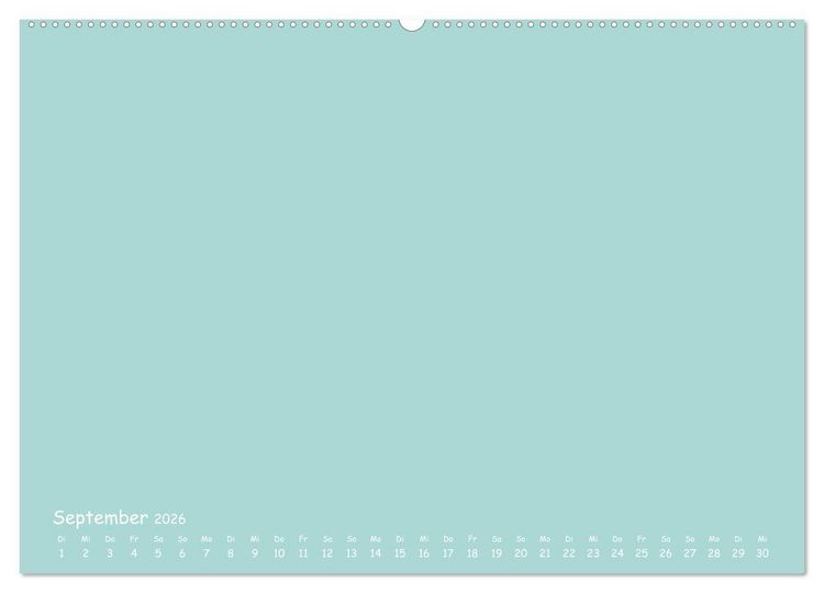 Produktbild: Regenbogen Kinder Bastelkalender - Zum Selbstgestalten - DIY Kreativ-Kalender (Wandkalender 2026 DIN A2 quer), CALVENDO Monatskalender