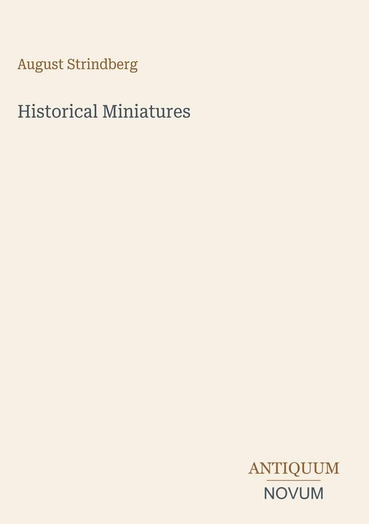 Produktbild: Historical Miniatures