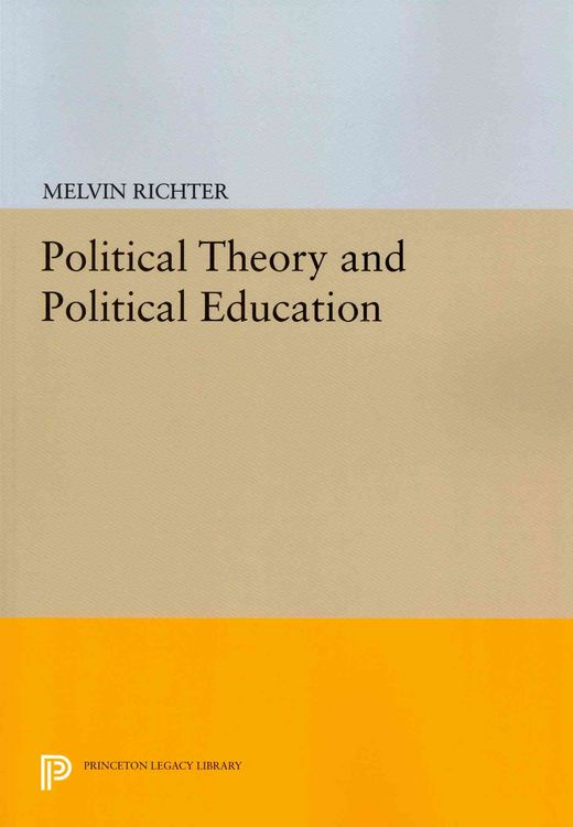 Produktbild: Political Theory and Political Education