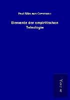 Produktbild: Elemente der empiritischen Teleologie