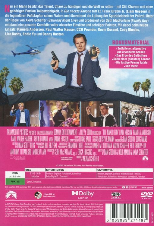 Produktbild: Die nackte Kanone (2025) (DVD)