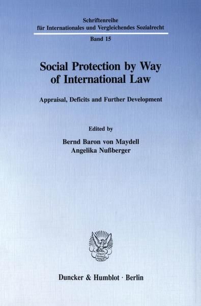 Produktbild: Social Protection by Way of International Law.
