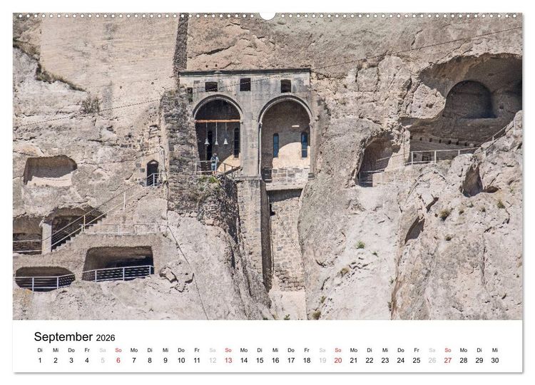 Produktbild: Eine Reise durch Georgien (hochwertiger Premium Wandkalender 2026 DIN A2 quer), Kunstdruck in Hochglanz