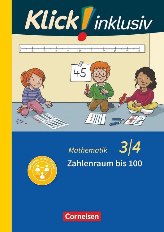 Produktbild: Klick! inklusiv - Mathematik, Grundschule / F&ouml;rderschule - Themenhefte f&uuml;r Lernende mit F&ouml;rderbedarf - 3./4. Schuljahr