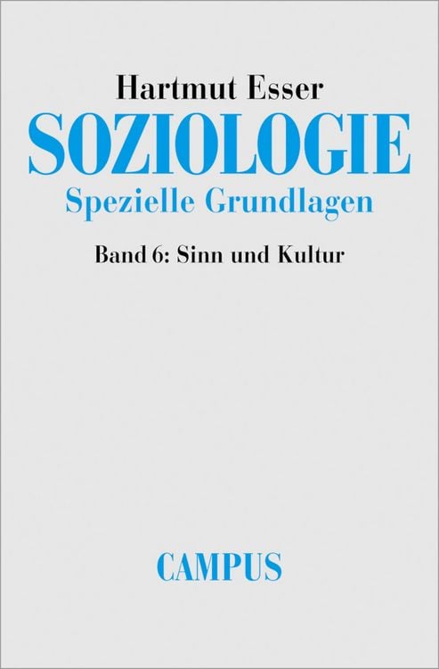 Produktbild: Soziologie. Spezielle Grundlagen