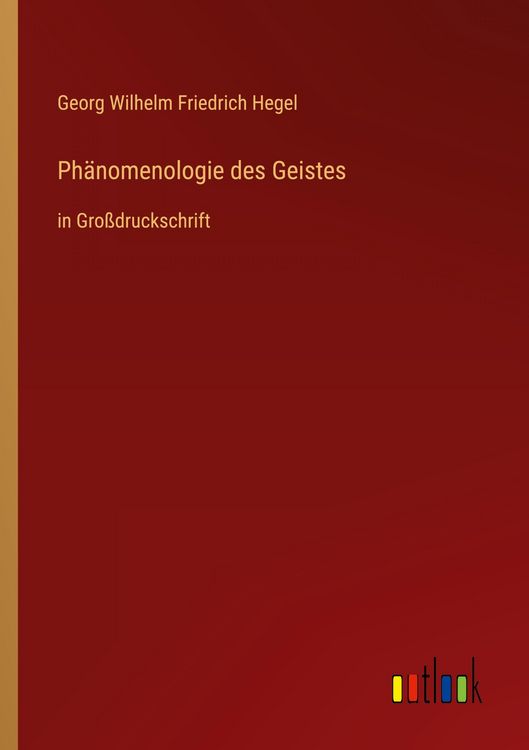 Produktbild: Ph&auml;nomenologie des Geistes